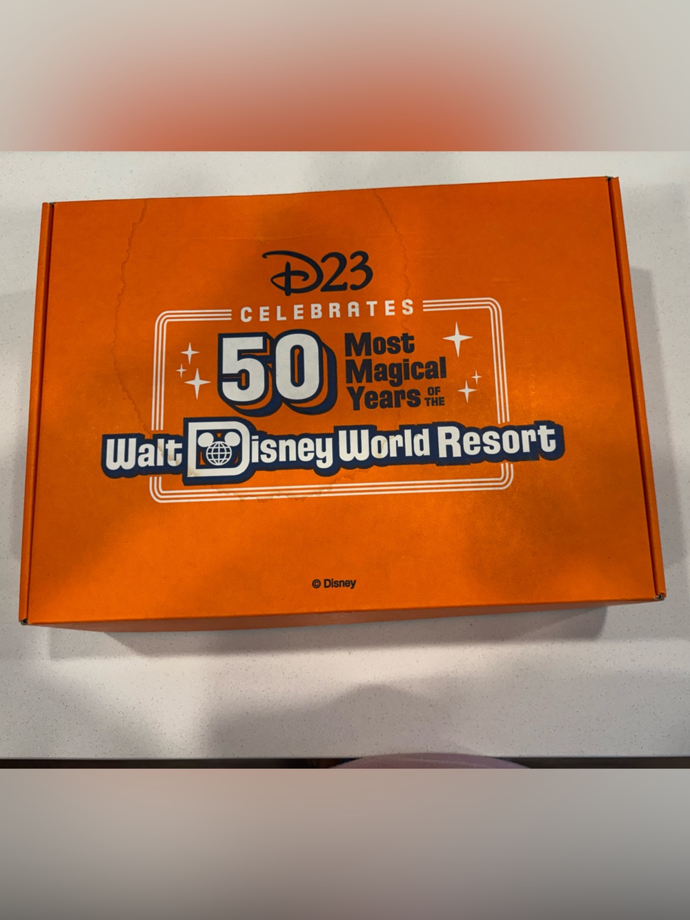 D23 Walt Disney World 50 anniversary lunchbox